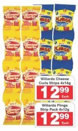Frontline Willards Cheese Curls Strips offer