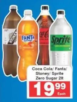 Frontline Coca Cola/ Fanta/ Stoney/ Sprite Zero Sugar offer