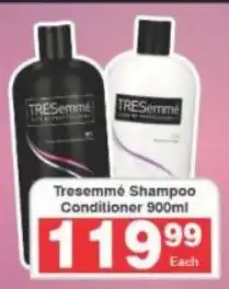 Frontline Tresemmé Shampoo Conditioner offer