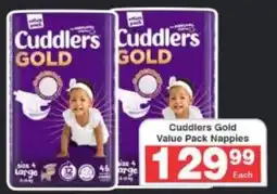 Frontline Cuddlers Gold Value Pack Nappies offer