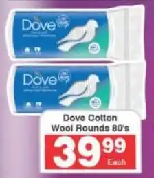 Frontline Dove Cotton Wool Rounds offer