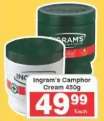 Frontline Ingram's Camphor Cream offer