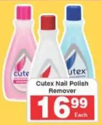 Frontline Cutex Nail Polish Remover offer