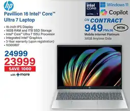 Incredible Connection HP Pavillion 16 Intel Core Ultra 7 Laptop offer
