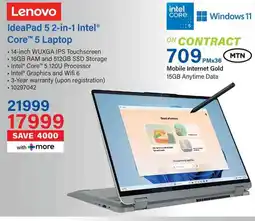 Incredible Connection Lenovo IdeaPad 5 2-in-1 Intel Core 5 Laptop offer