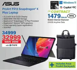 Incredible Connection ASUS ProArt PZ13 Snapdragon X Plus Laptop offer