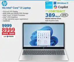 Incredible Connection HP 15s Intel Core i3 Laptop offer