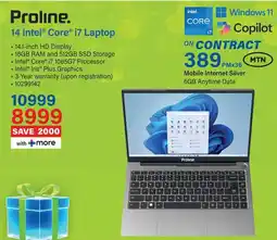 Incredible Connection Proline 14 Intel Core i7 Laptop offer