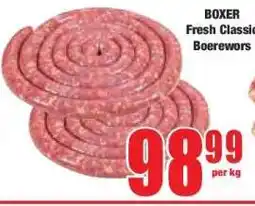 Boxer BOXER Fresh Classic Boerewors offer