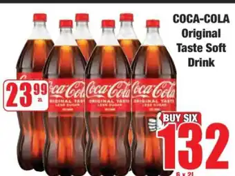 Boxer COCA-COLA Original Taste Soft Drink offer