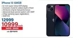 Incredible Connection iPhone 13 128GB offer