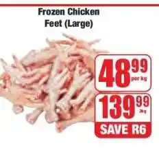 Boxer Frozen Chicken Feet (Large) offer