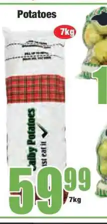 Boxer Potatoes offer