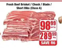 Boxer Fresh Beef Brisket / Chuck / Blade / Short Ribs (Class A) offer