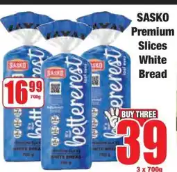 Boxer Sasko Premium Slices White Bread offer