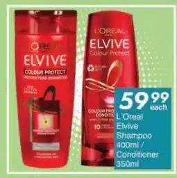 President Hyper L'Oreal Elvive Shampoo 400ml / Conditioner 350ml offer