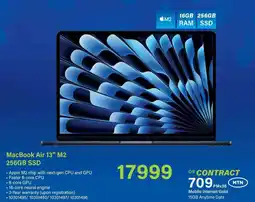 Incredible Connection MacBook Air 13" M2 256GB SSD offer