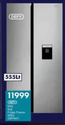 President Hyper Defy 5x5 Fridge Freezer 555L (DFF547) offer