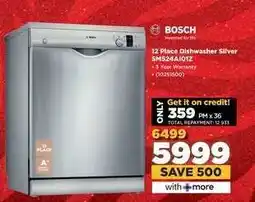 HiFi Corp 12 Place Dishwasher Silver SM524A01Z offer