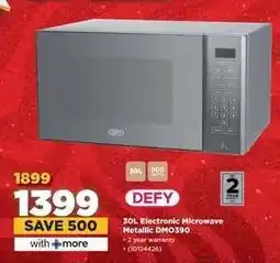 HiFi Corp 30L Electronic Microwave Metallic DMO390 offer