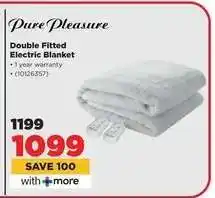 HiFi Corp Pure Pleasure Double Fitted Electric Blanket offer