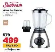 HiFi Corp Sunbeam Glass Jug Blender offer