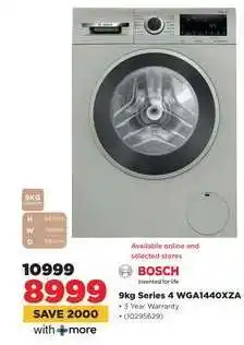 HiFi Corp Bosch 9kg Series 4 WGA1440XZA offer