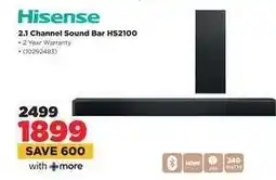 HiFi Corp Hisense 2.1 Channel Sound Bar HS2100 offer