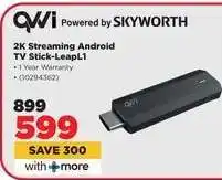 HiFi Corp 2K Streaming Android TV Stick-LeapL1 offer