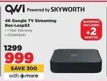 HiFi Corp 4K Google TV Streaming Box-LeapS3 offer