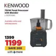 HiFi Corp KENWOOD 750W Food Processor with Blender offer