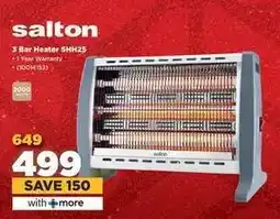 HiFi Corp Salton 3-Bar Heater Shh25 offer