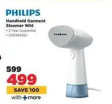 HiFi Corp PHILIPS Handheld Garment Steamer Wht offer