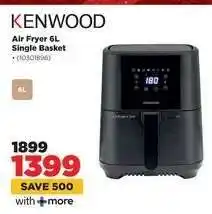 HiFi Corp KENWOOD Air Fryer 6L Single Basket offer