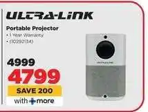 HiFi Corp Ultra-Link Portable Projector offer