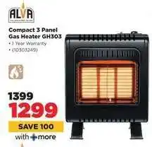 HiFi Corp Compact 3 Panel Gas Heater GH303 offer