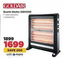 HiFi Corp Goldair Quartz Heater GQH1256 offer