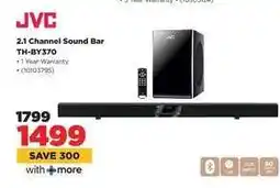 HiFi Corp JVC 2.1 Channel Sound Bar TH-BY370 offer