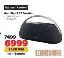 HiFi Corp harman/kardon Go + Play 3 BT Speaker offer