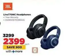 HiFi Corp JBL Live770NC Headphones offer