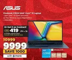 HiFi Corp ASUS Vivobook X1504 Intel Core i5 Laptop offer