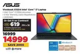 HiFi Corp Vivobook X1504 Intel Core i7 Laptop offer