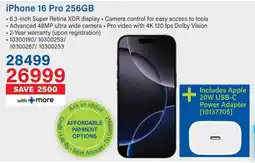 Incredible Connection iPhone 16 Pro 256GB offer