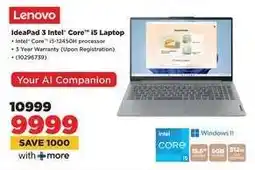 HiFi Corp Lenovo IdeaPad 3 Intel Core i5 Laptop offer