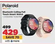HiFi Corp Polaroid Bluetooth Calling Full Touch Smart Watch offer