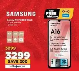 HiFi Corp Samsung Galaxy A16 128GB Black offer