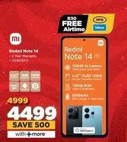 HiFi Corp Redmi Note 14 offer