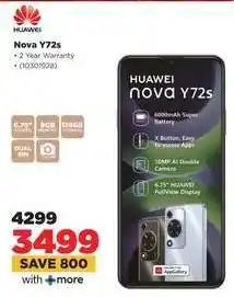 HiFi Corp Huawei Nova Y72s offer