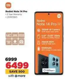 HiFi Corp Redmi Note 14 Pro offer