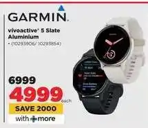 HiFi Corp Garmin vívoactive 5 Slate Aluminium offer
